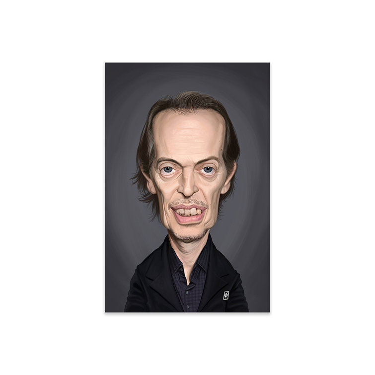 iCanvas Steve Buscemi by Rob Snow No Frame Painting Wayfair